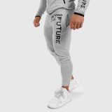Pánske SlimFit tepláky Beyond the Future, sivé · záber 1