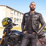 Moto prilba W-TEC Café Racer - Veľkosť: 59-60, L | Farba: 3Ways Surf · záber 5
