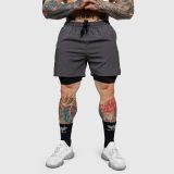 Funkčné šortky Iron Aesthetics SweatPro 2in1, tmavosivé · záber 4