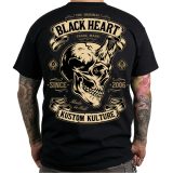 BLACK HEART Devil Skull čierna - XL · záber 1
