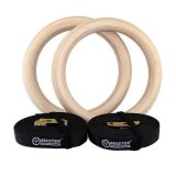 Drevené gymnastické kruhy MASTER priemer 23 cm · záber 1