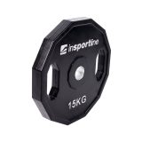 Pogumovaný kotúč inSPORTline Ruberton 15 kg 30 mm · záber 1