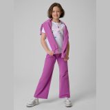 T-shirt regular s potlačou dievčenský - biely · záber 4