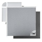 inSPORTline Luxteko Waffle 100x100x2 cm drevo · záber 5