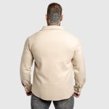 Pánska plstená košela Iron Aesthetics Felted, apricot · záber 3