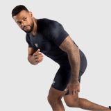 Funkčné tričko Iron Aesthetics Evolution, čierne · záber 3