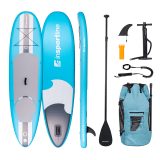 Paddleboard s príslušenstvom inSPORTline WaveTrip 10'6" G3 - Farba: Modrá · záber 1