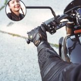 Dámske kožené moto rukavice W-TEC Perchta - Veľkosť: M · záber 2