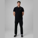 Polo tričko regular pánske - čierne · záber 4