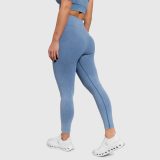 Dámske legíny Iron Aesthetics Faded, washed blue · záber 4