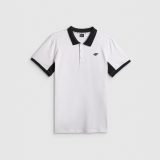 Regular polo tričko pánske - biele · záber 2