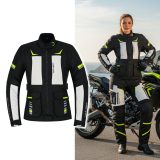 W-TEC Warao Lady bunda čierna-fluo - M · záber 2