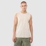Pánsky oversize tank top - béžový · záber 1