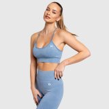 Dámska podprsenka Iron Aesthetics Faded, washed blue · záber 3