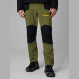 Trekové nohavice rýchloschnúce pánske - khaki · záber 2