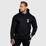 Pánska fitness mikina Iron Aesthetics Motive, čierna · záber 5