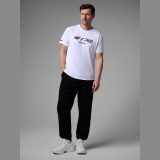 T-shirt regular s potlačou pánsky 4F x Robert Lewandowski - biely · záber 4