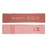 Posilňovacia slučka inSPORTline Hiplop M 66x7 cm / 16 kg - Farba: Ružová · záber 2