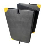 Žíněnka MASTER skladacia trojdielna PE Lightweight - 200 x 120 x 5 cm - čierna · záber 1