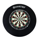 Akčný set - sisalový terč MASTER Grande Brazil 45 cm + okružie k terču MASTER - 4 dielne · záber 1