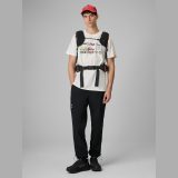 T-shirt regular s potlačou pánsky - biely · záber 2