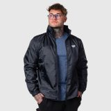 Pánska bunda Iron Aesthetics Windblocker, čierna · záber 4