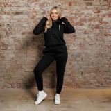 Dámska športová súprava Iron Aesthetics Comfy, čierna · záber 3