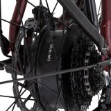 inSPORTline ISL Eclion 648 Wh 28" - model 2026 Velour Red - 18" (164-181 cm) · záber 5