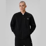 Pánska bomber mikina regular - čierna · záber 1