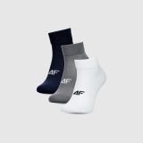 Pánske casual ponožky pred členok (3-pack) - viacfarebné · záber 1