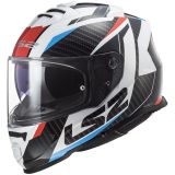 LS2 FF800 Storm II Racer Red Blue M (57-58) · záber 1