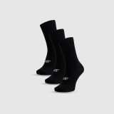 Dlhé ponožky (3-pack) pánske - čierne · záber 2