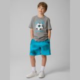 T-shirt regular s potlačou chlapčenský - sivý · záber 2