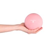 Joga lopta inSPORTline Yoga Ball 1 kg - Farba: Mocha mousse · záber 4