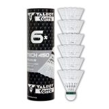 Bedmintonové loptičky TALBOT TORRO Tech 450 Slow 6ks - biele · záber 1