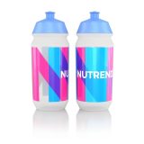 Nutrend Tacx Bidon 2019 500 ml biela s modroružovou potlačou · záber 1