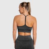 Dámska podprsenka Iron Aesthetics Faded, washed black · záber 4