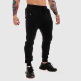 Jogger tepláky Iron Aesthetics Round, čierne · záber 3