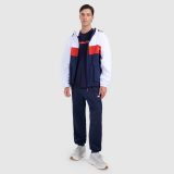 Pánske oversize tričko s potlačou - tmavomodré · záber 2