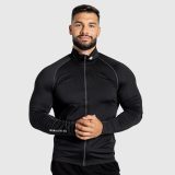 Mikina na zips Iron Aesthetics Stride, čierna · záber 5