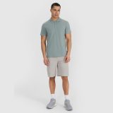 Pánske regular polo tričko - khaki · záber 2