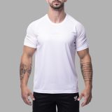 Pánske športové tričko Iron Aesthetics Training, biele · záber 1