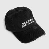 Distressed šiltovka Iron Aesthetics ASTHX, čierna · záber 4