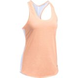 Under Armour Threadborne Run Mesh Tank True Gray Heather/Peach Orange/Reflective - S · záber 1