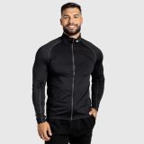 Mikina na zips Iron Aesthetics Stride, čierna · záber 4