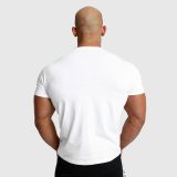 Pánske fitness tričko Iron Aesthetics Unbroken, biele · záber 4