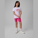 T-shirt regular s potlačou dievčenský - biely · záber 10