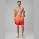 Pánske plážové boardshorty - oranžové · záber 1