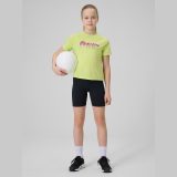 Dievčenské rýchloschnúce športové tričko - zelené · záber 2
