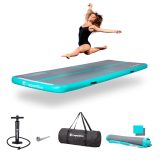 inSPORTline Airstunt 400x100x10 cm šedý s ručnou pumpou · záber 1